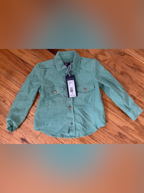 Vineyard Vines Other - NWT Vineyard Vines Toddler Boys Corduroy Flannel Shirt 2T
